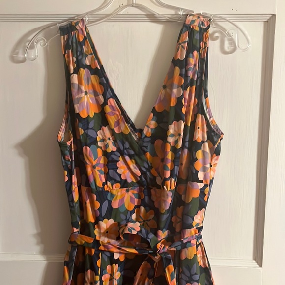 Heart of Haute Marie Dress in Malibu pinup mod cotton Dress retro 12 XL - Picture 3 of 7